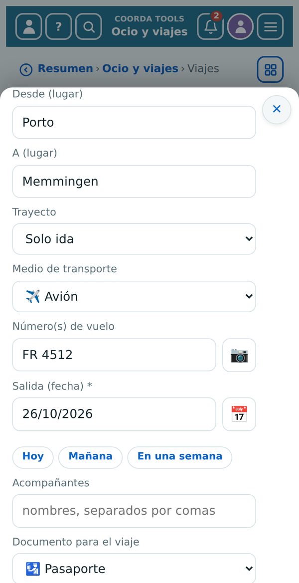 Viajes