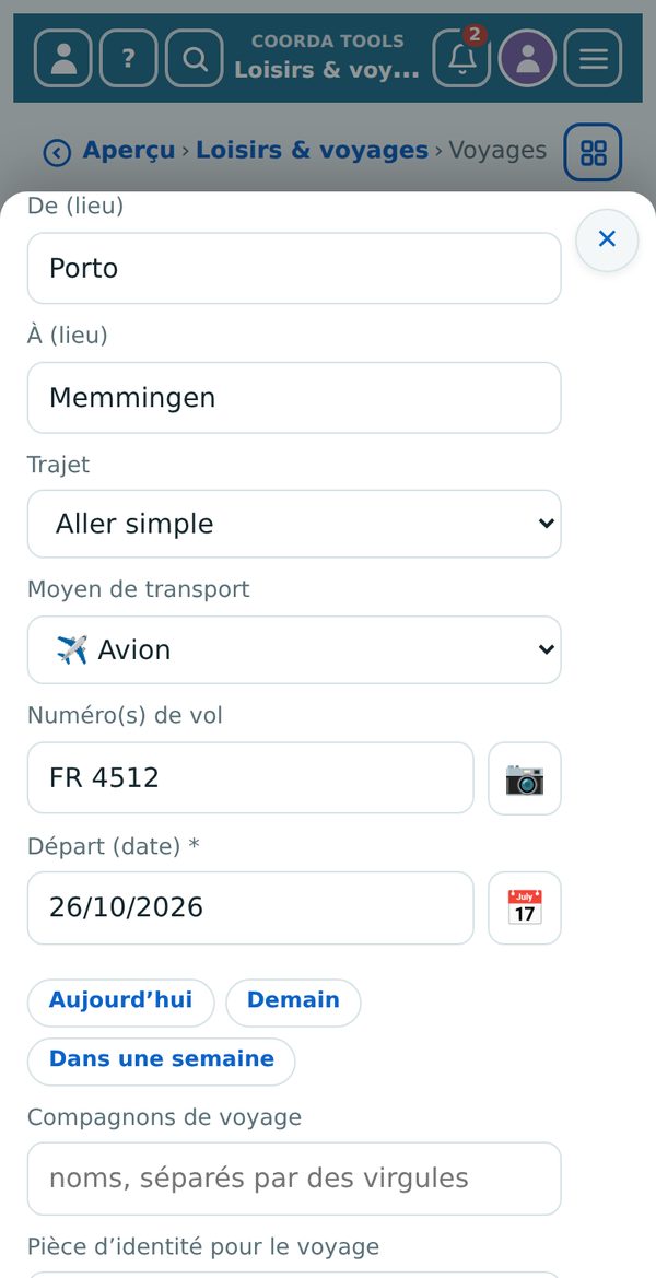 Voyages