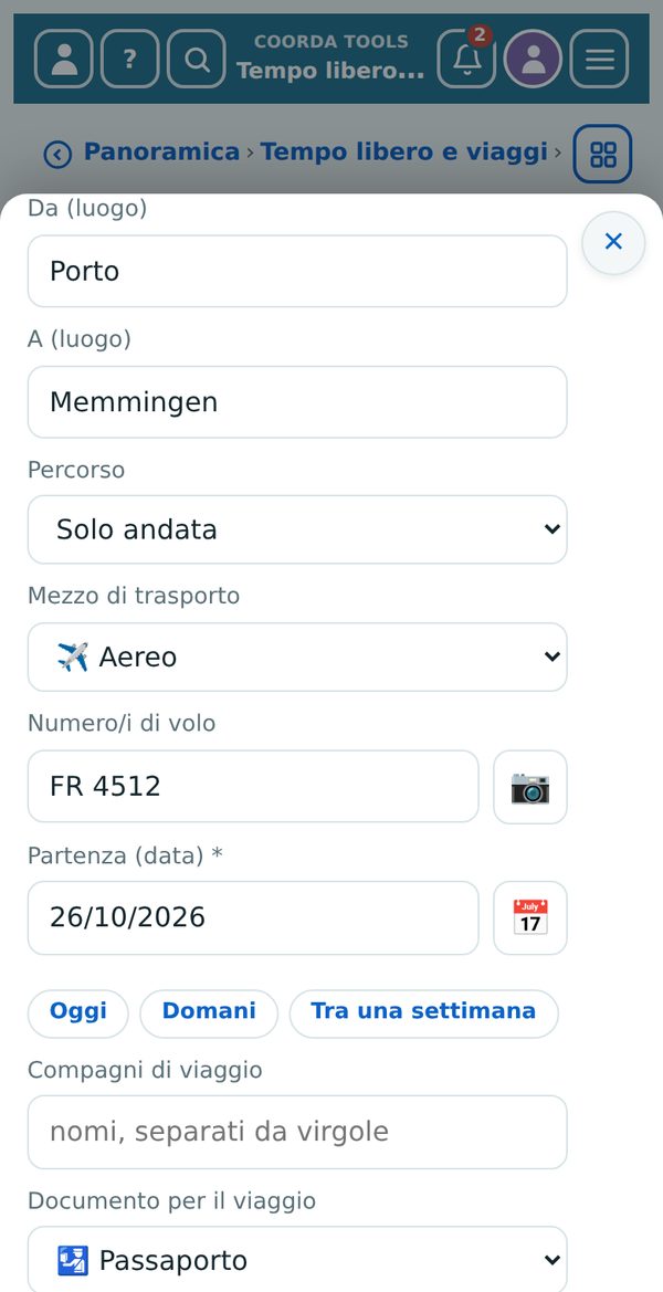 Viaggi