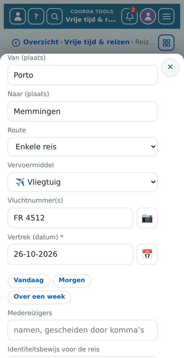 Reizen