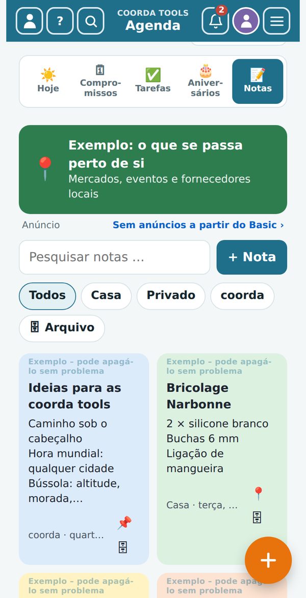Agenda › Notas